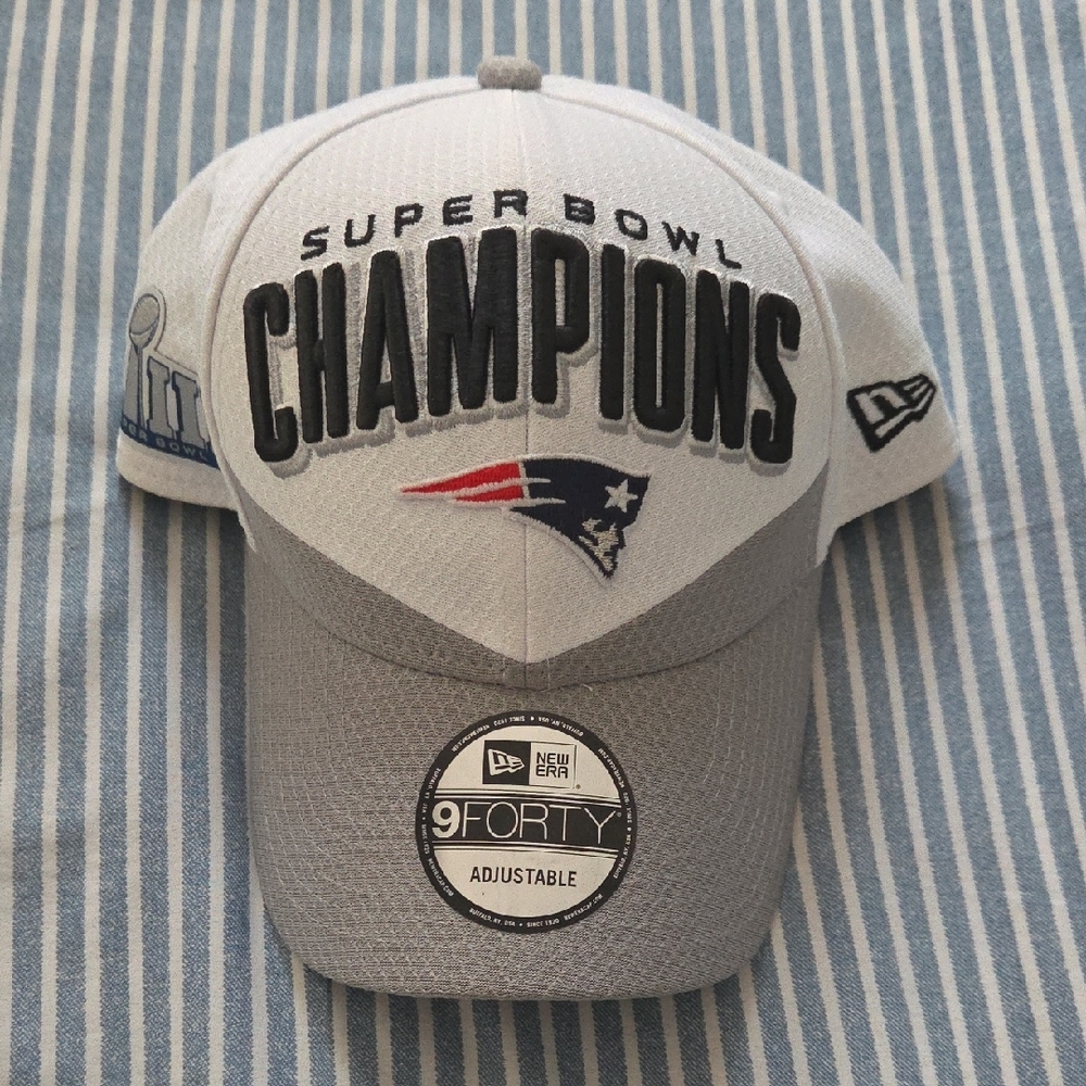 New Era New England Patriots‎ Super Bowl LIII Champions Adjustable Hat